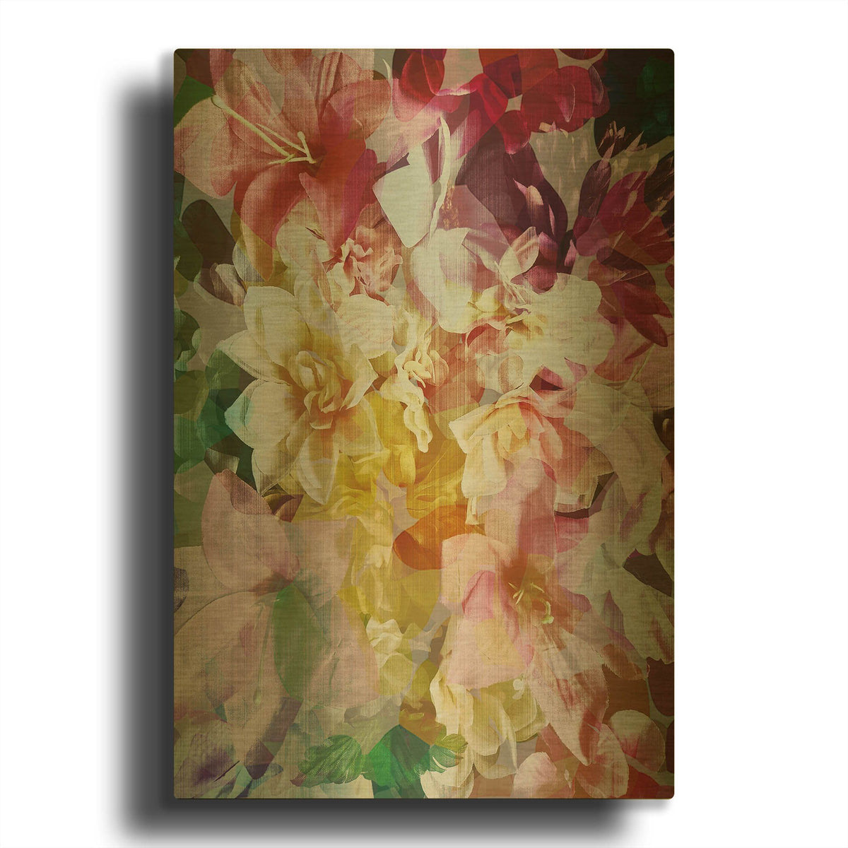 'Bloomin Babes' By Shandra Smith Gold Metal Wall Art