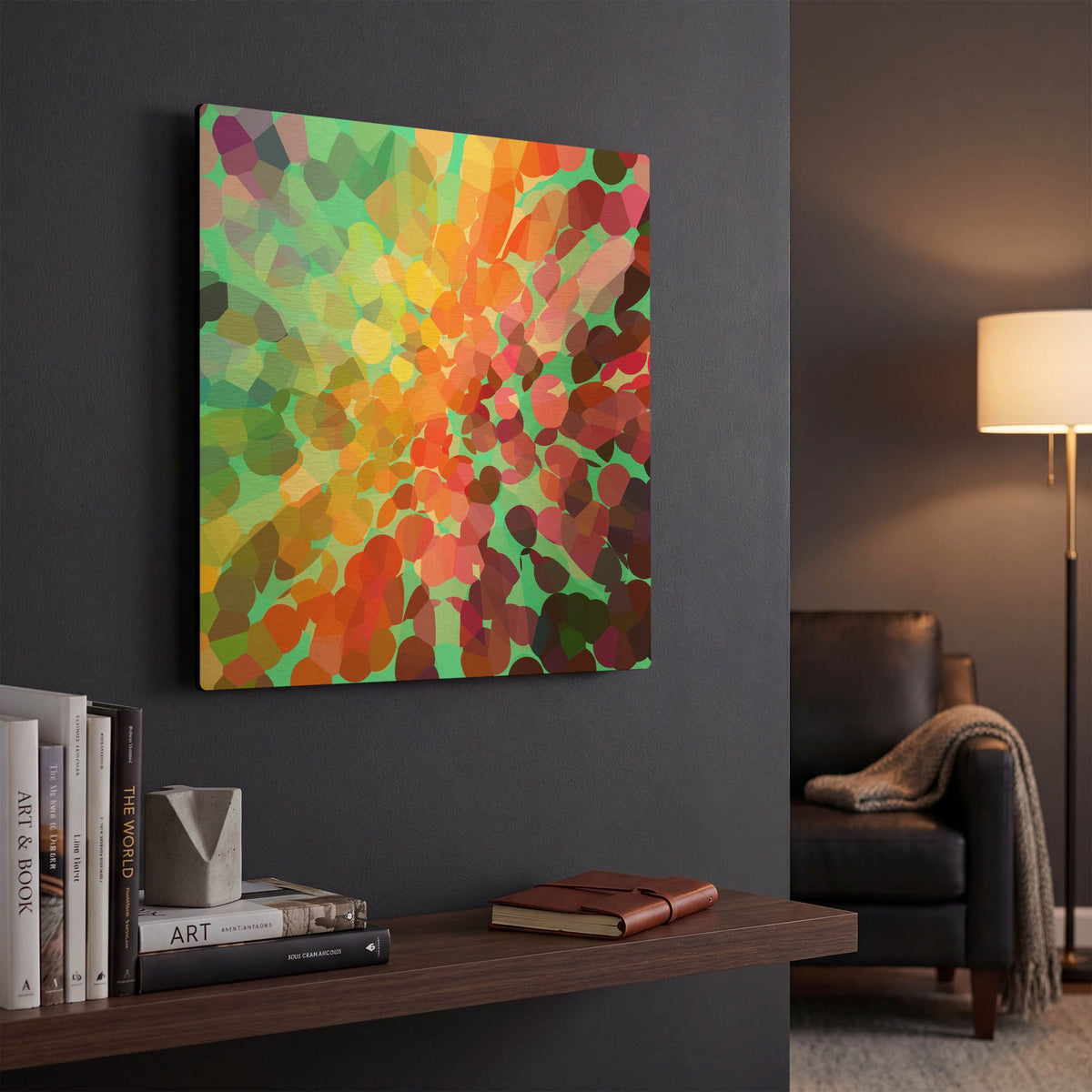 'Connect' By Shandra Smith Gold Metal Wall Art