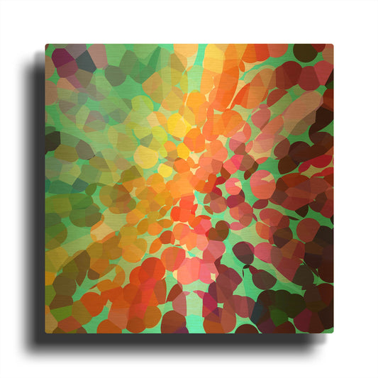 'Connect' By Shandra Smith Gold Metal Wall Art
