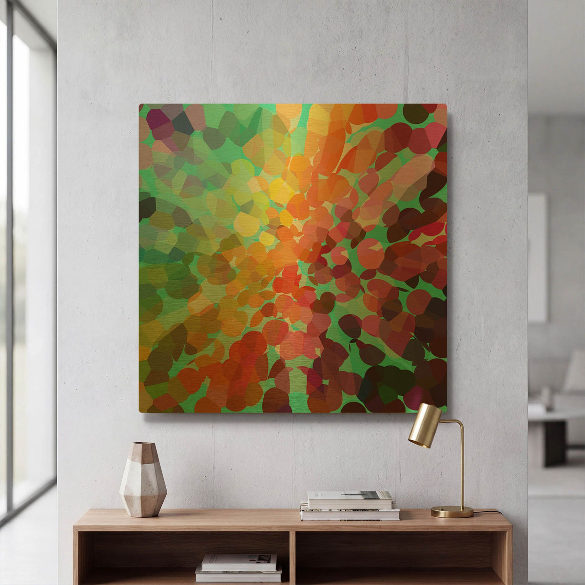 'Connect' By Shandra Smith Gold Metal Wall Art