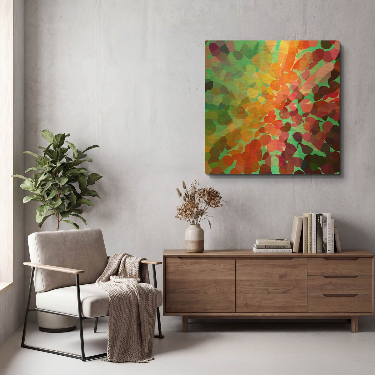 'Connect' By Shandra Smith Gold Metal Wall Art