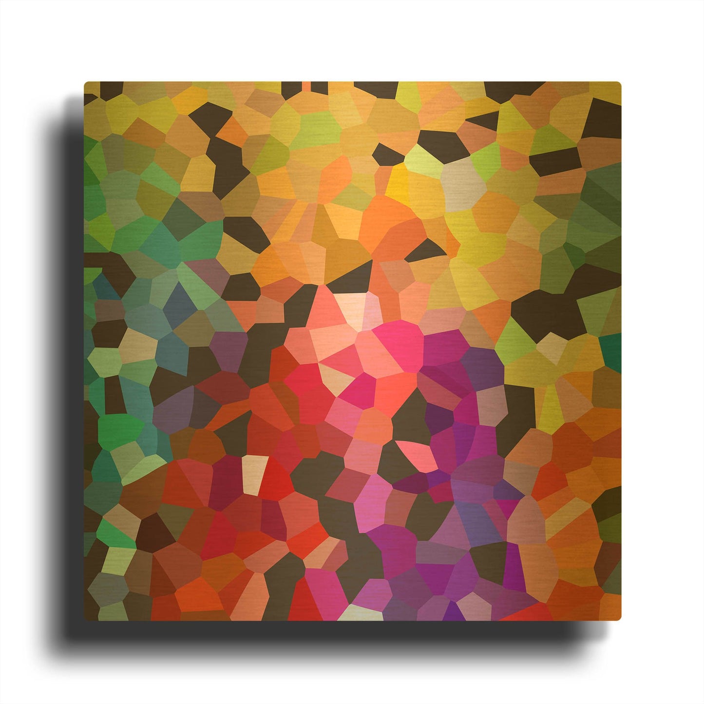 'Fooling Around' By Shandra Smith Gold Metal Wall Art