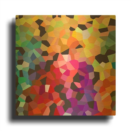 'Fooling Around' By Shandra Smith Gold Metal Wall Art
