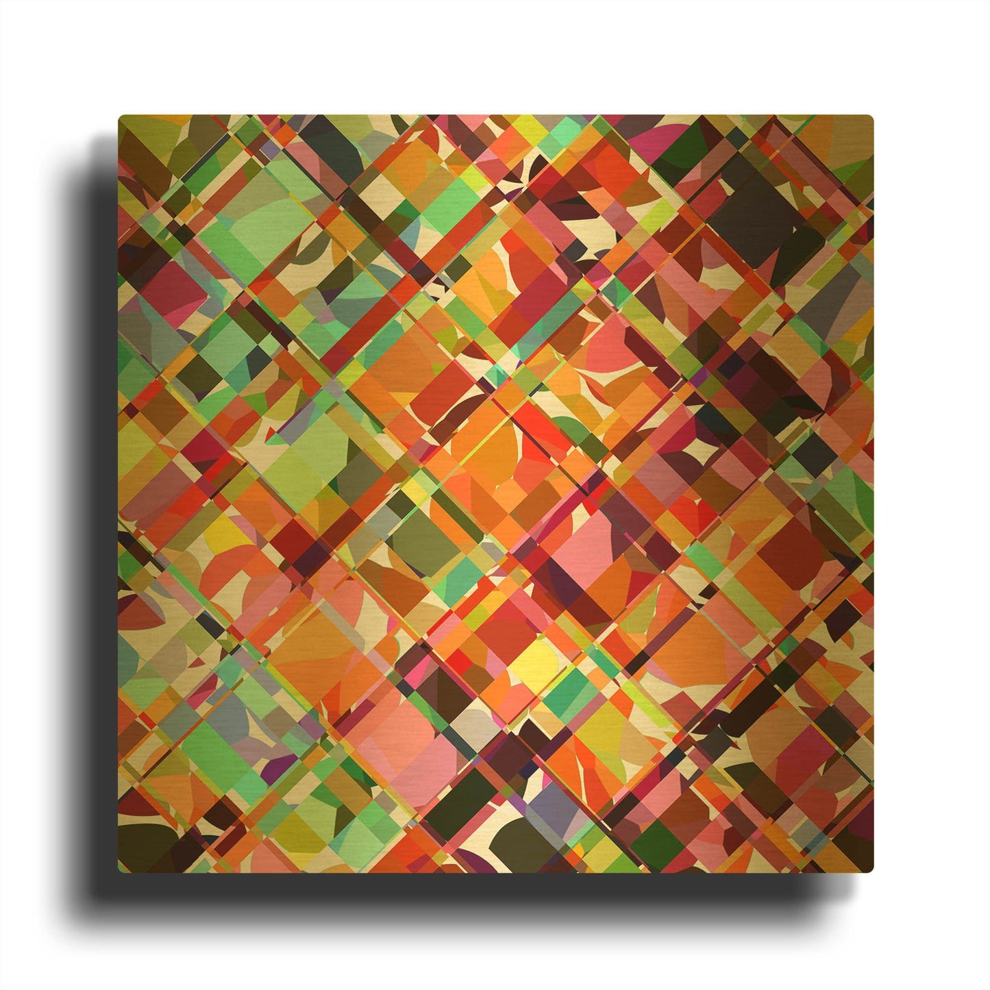 'Give it Time' By Shandra Smith Gold Metal Wall Art