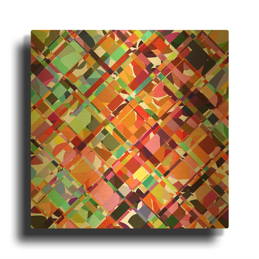 'Give it Time' By Shandra Smith Gold Metal Wall Art