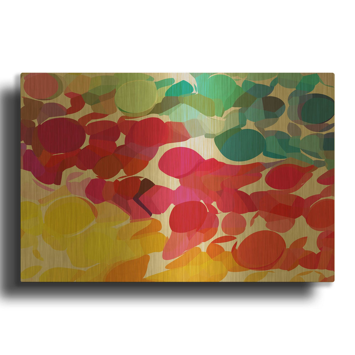 'Inspiration' By Shandra Smith Gold Metal Wall Art