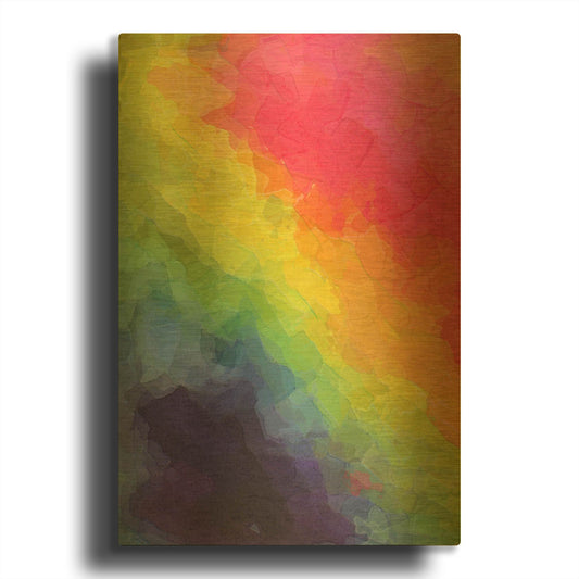 'Joyful' By Shandra Smith Gold Metal Wall Art