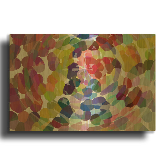 'Meditation' By Shandra Smith Gold Metal Wall Art
