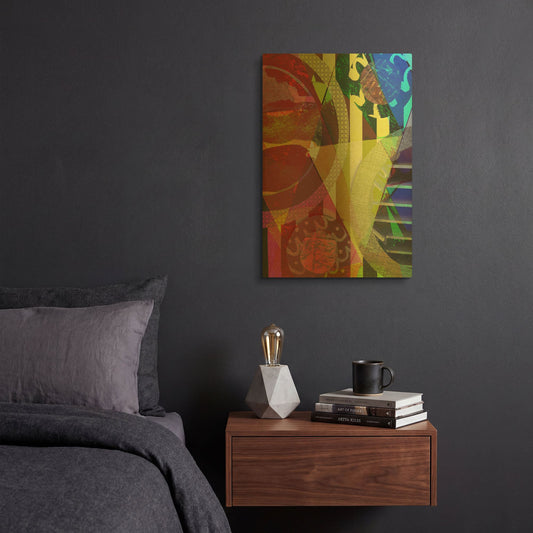'Perky 1' By Shandra Smith Gold Metal Wall Art