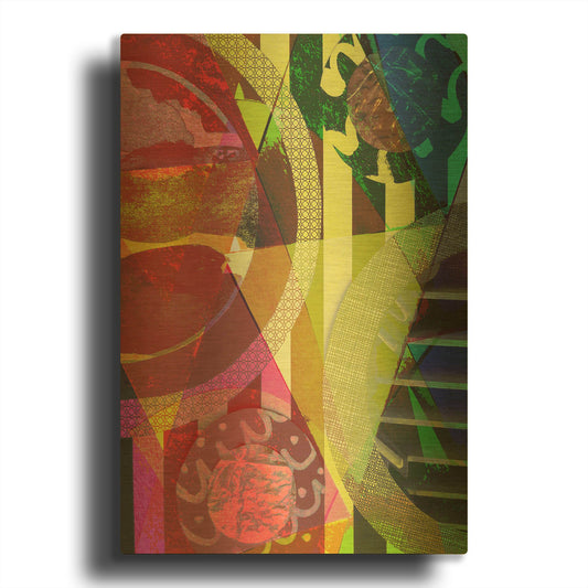 'Perky 1' By Shandra Smith Gold Metal Wall Art