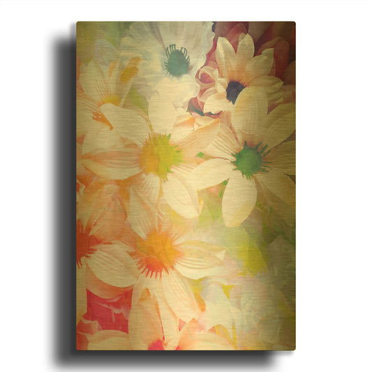 'Summer Days' By Shandra Smith Gold Metal Wall Art