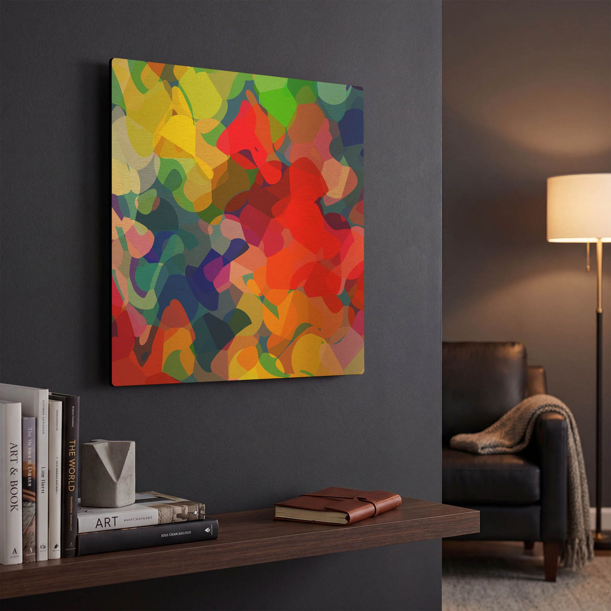 'Underwater' By Shandra Smith Gold Metal Wall Art