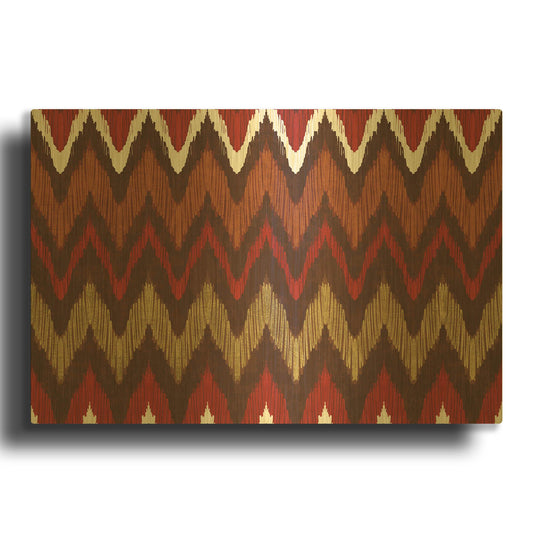 'Fresh Coffee Step 03B' By Veronique Charron Gold Metal Wall Art