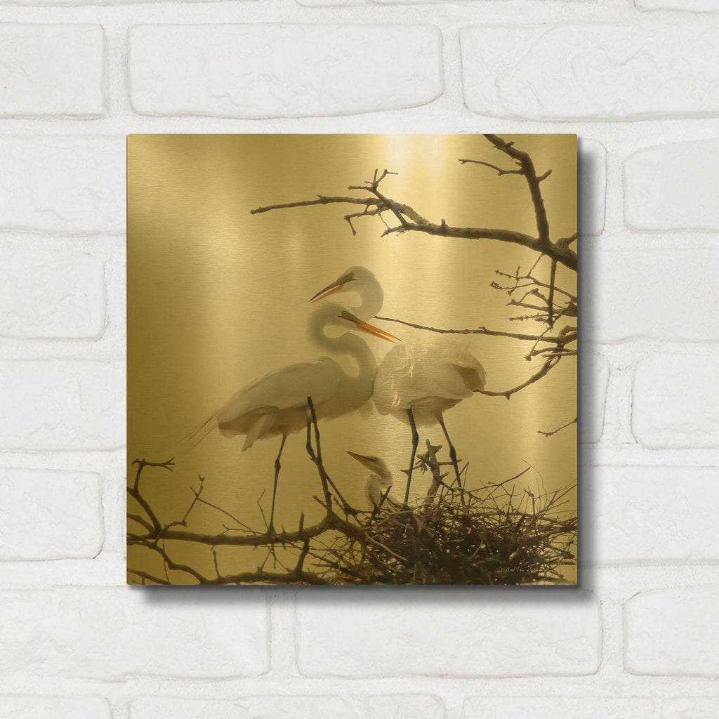 'Devotion' By Debra Van Swearingen Gold Metal Wall Art