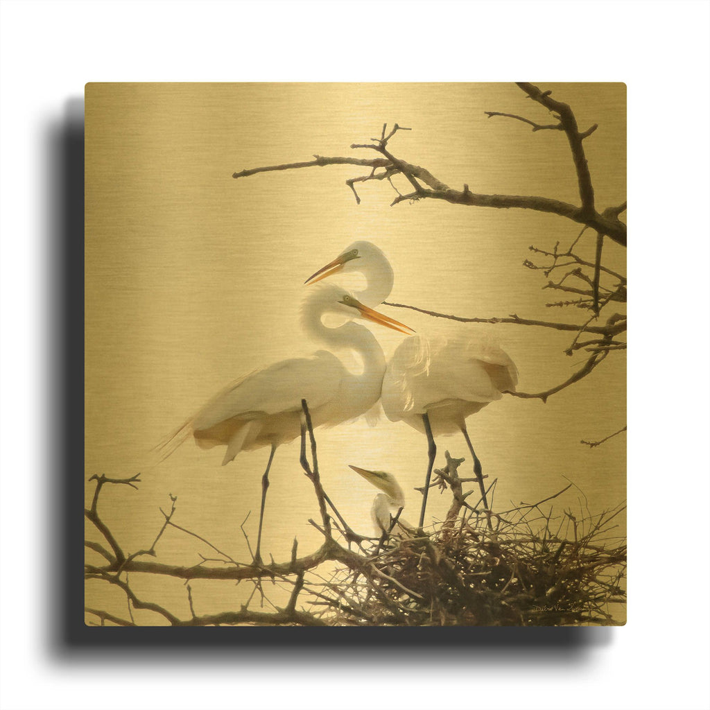 'Devotion' By Debra Van Swearingen Gold Metal Wall Art