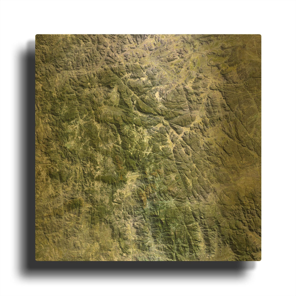 'Earth as Art Namaqualand' By NASA Earth As Art Gold Metal Wall Art