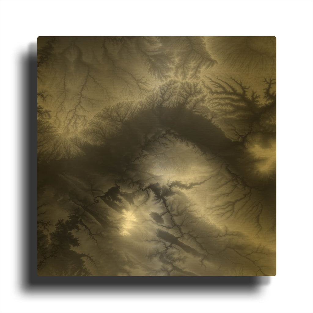 'Earth as Art Tantibus,' By NASA Earth As Art Gold Metal Wall Art