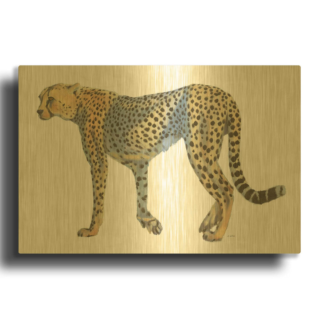 'Wild and Free VII' By James Wiens Gold Metal Wall Art