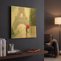 'Paris Romance II' By Marco Fabiano Gold Metal Wall Art