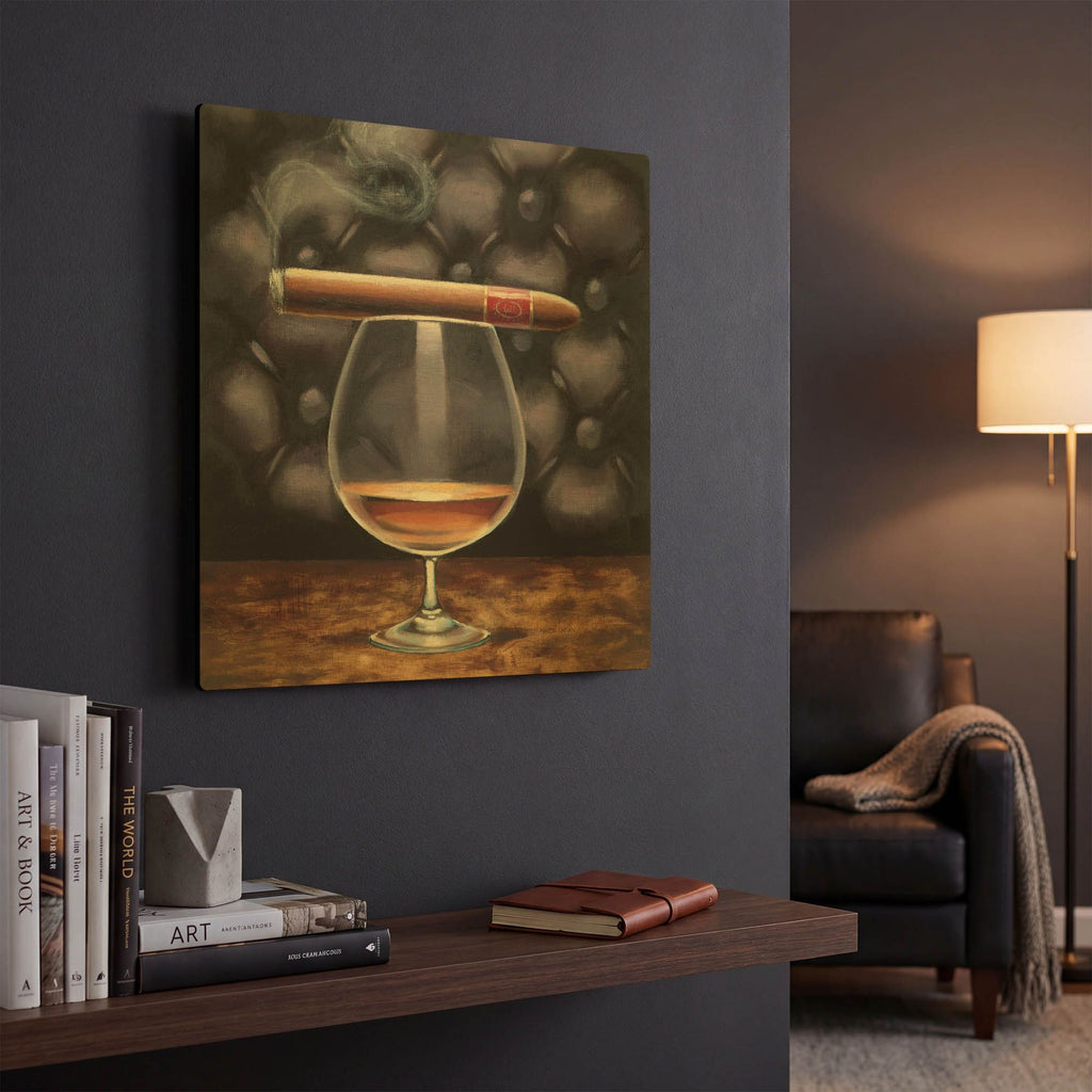 'Gentlemen Prefer I' By Marco Fabiano Gold Metal Wall Art