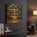 'Gentlemen Prefer I' By Marco Fabiano Gold Metal Wall Art