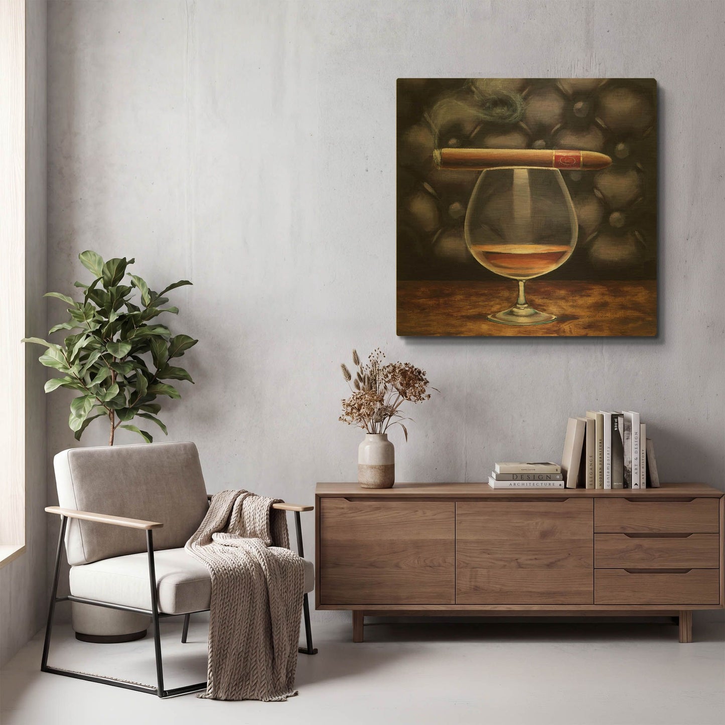 'Gentlemen Prefer I' By Marco Fabiano Gold Metal Wall Art