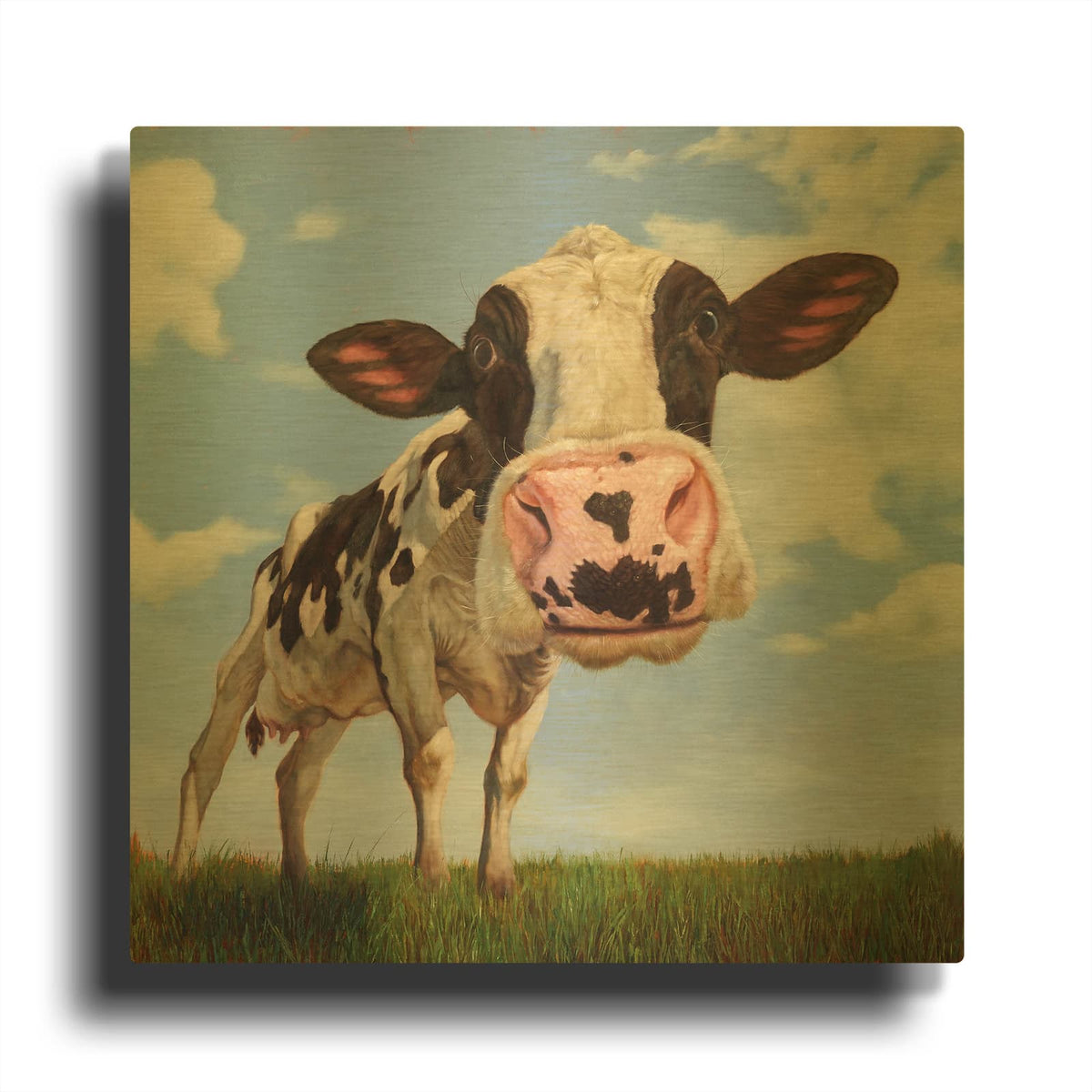 'Penelope' By Lucia Heffernan Gold Metal Wall Art