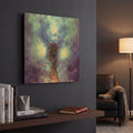 'Evaporate' By Mario Sanchez Nevado Gold Metal Wall Art