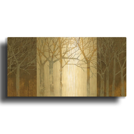 'Night and Day' By Kathrine Lovell Gold Metal Wall Art