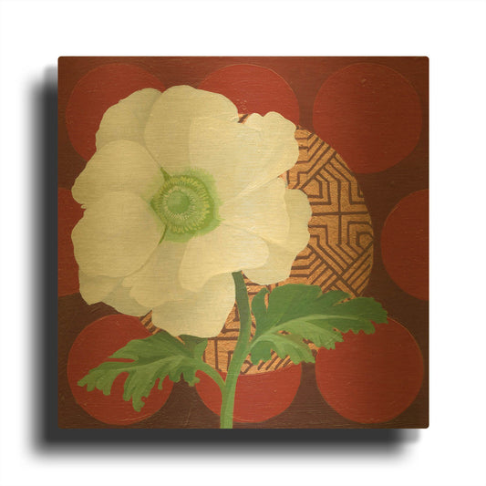 'Morning Anemone' By Kathrine Lovell Gold Metal Wall Art