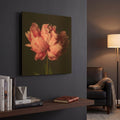'Perfect Peony' By Leah McLean Gold Metal Wall Art