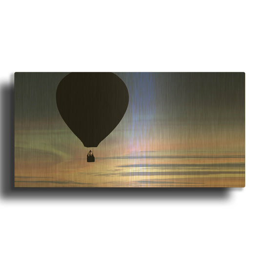 'Rising' By Don Schwartz Gold Metal Wall Art