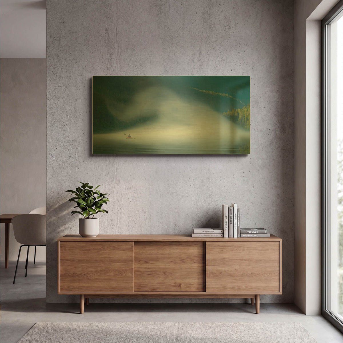 'Into The Swirl' By Don Schwartz Gold Metal Wall Art