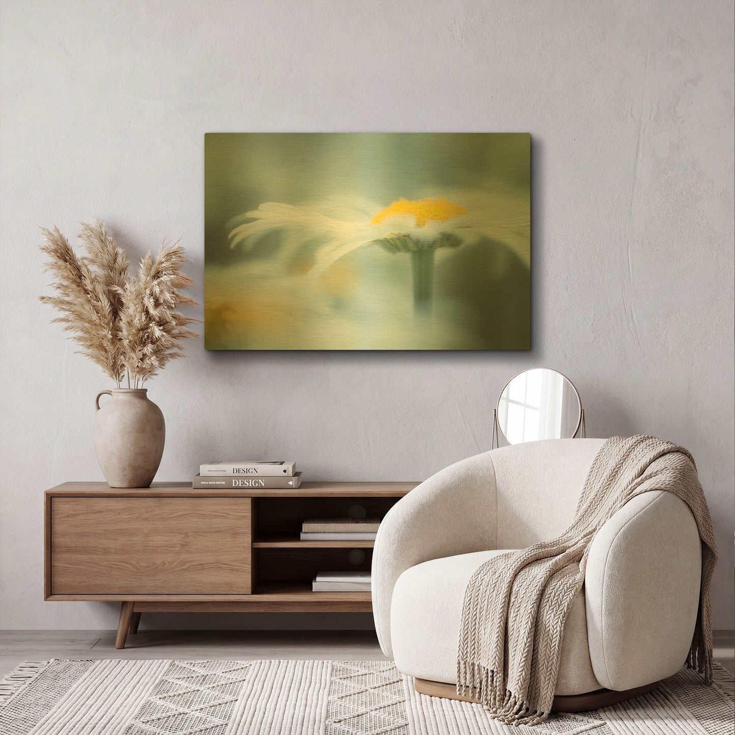 'Summer Morning' By Don Schwartz Gold Metal Wall Art