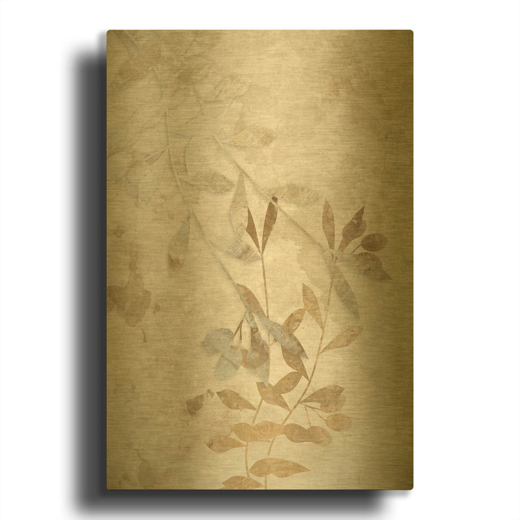 'Nature Wall 1' By Karen Smith Gold Metal Wall Art