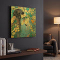 'Black Jaguar' By Evelia Designs Gold Metal Wall Art