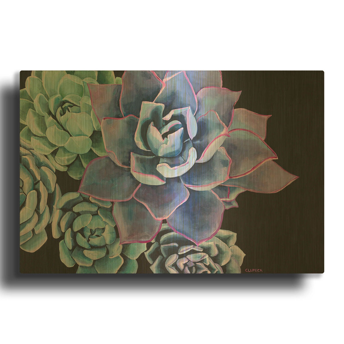 'Abundance' By Alana Clumeck Gold Metal Wall Art
