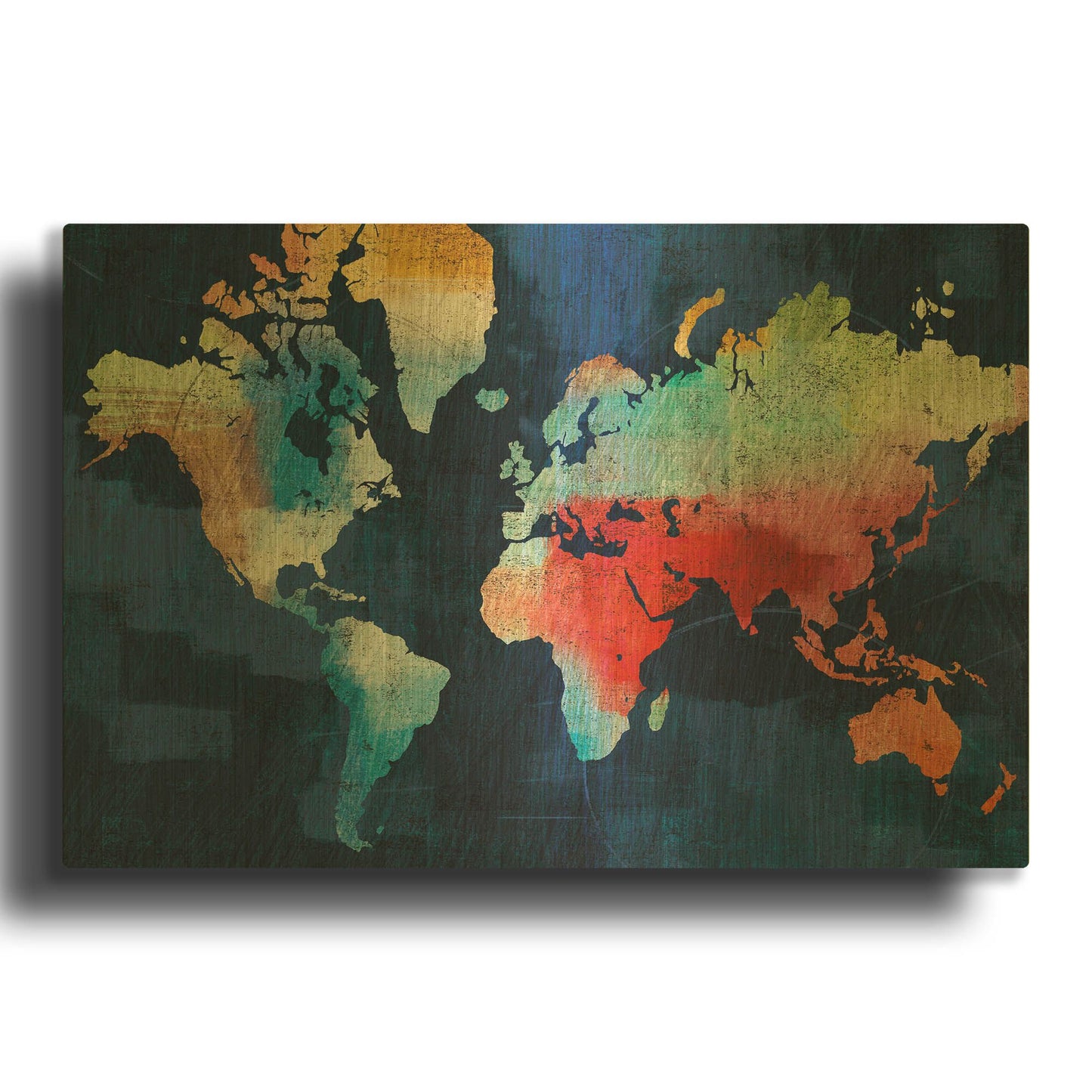 'Seasons Change' By Michael Mullan Gold Metal Wall Art