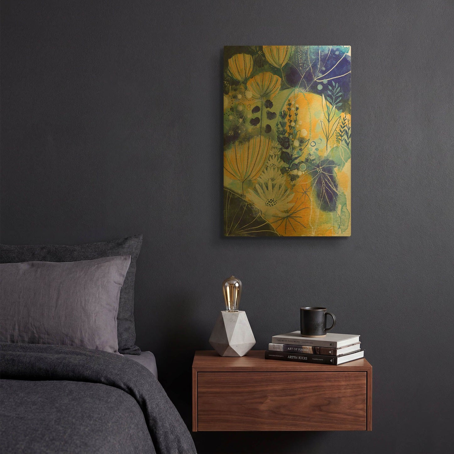 'Summer Solstice' By Corina Capri Gold Metal Wall Art