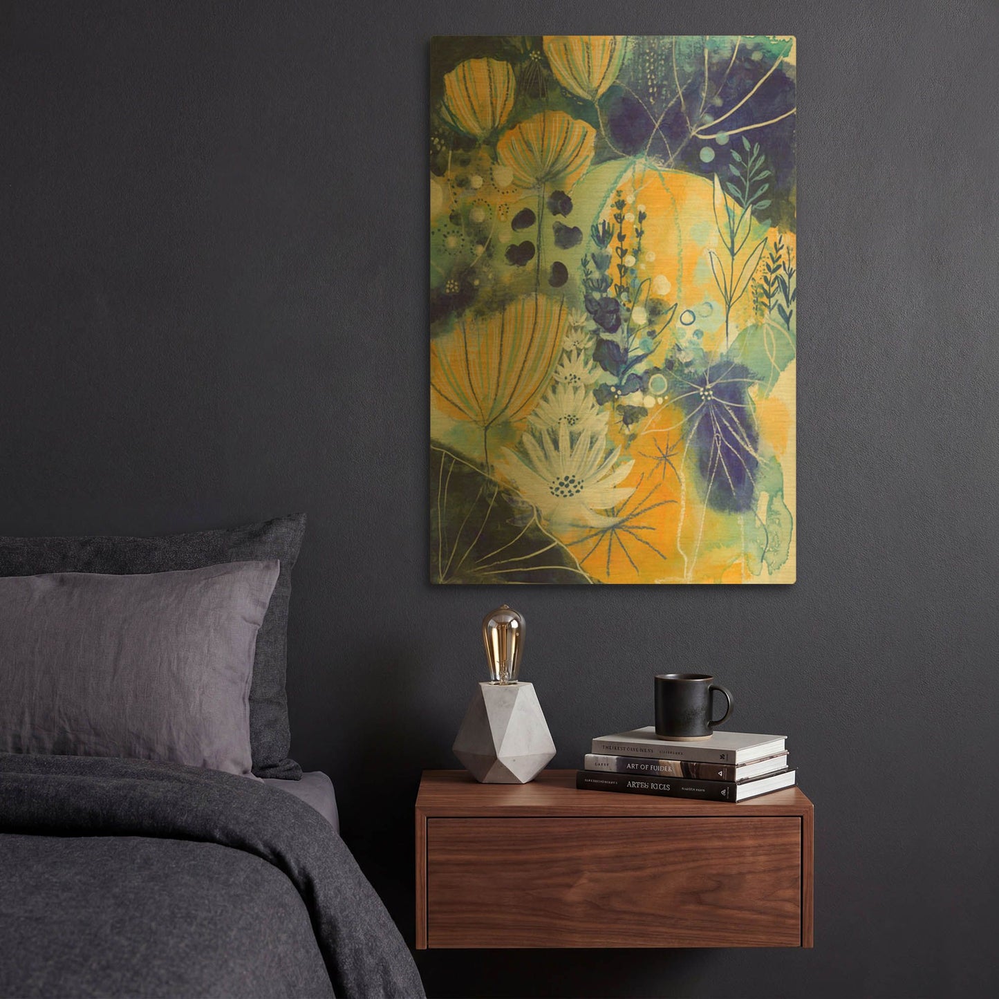 'Summer Solstice' By Corina Capri Gold Metal Wall Art