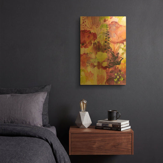 'In Between' By Corina Capri Gold Metal Wall Art