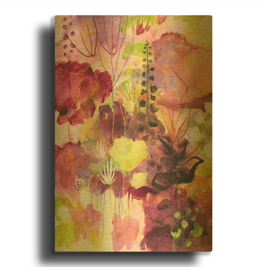 'In Between' By Corina Capri Gold Metal Wall Art