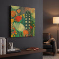 'Nuit Blanche' By Corina Capri Gold Metal Wall Art