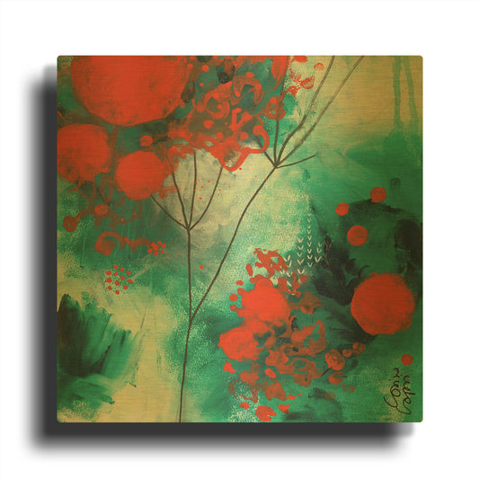 'Winter Solstice' By Corina Capri Gold Metal Wall Art