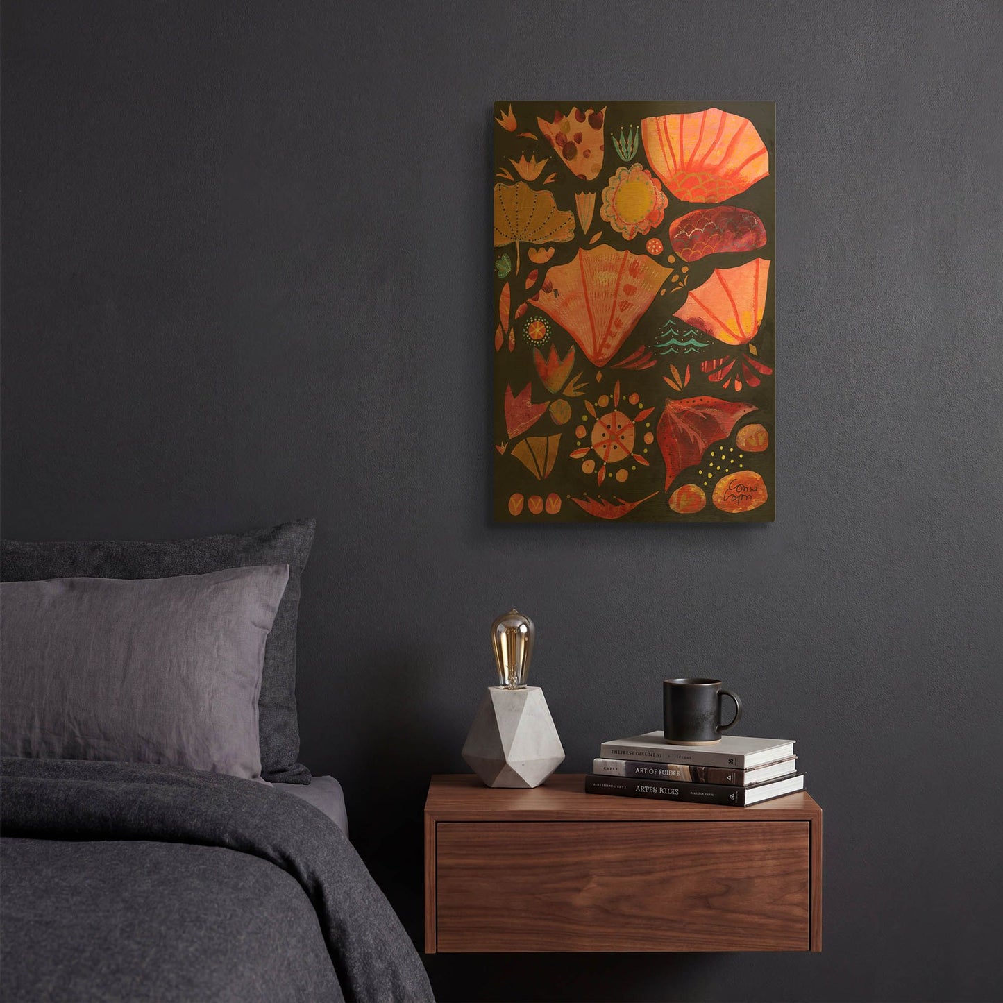 'The God of Small Things' By Corina Capri Gold Metal Wall Art