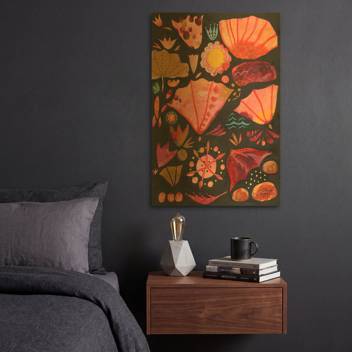 'The God of Small Things' By Corina Capri Gold Metal Wall Art