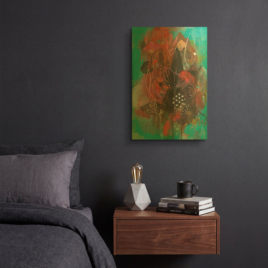 'The Golden Hour' By Corina Capri Gold Metal Wall Art