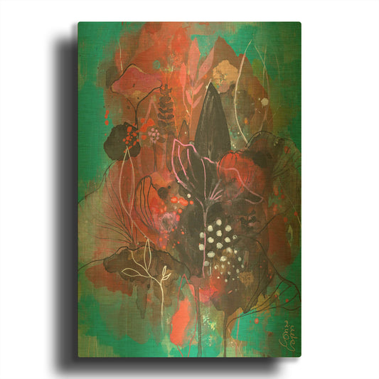 'The Golden Hour' By Corina Capri Gold Metal Wall Art