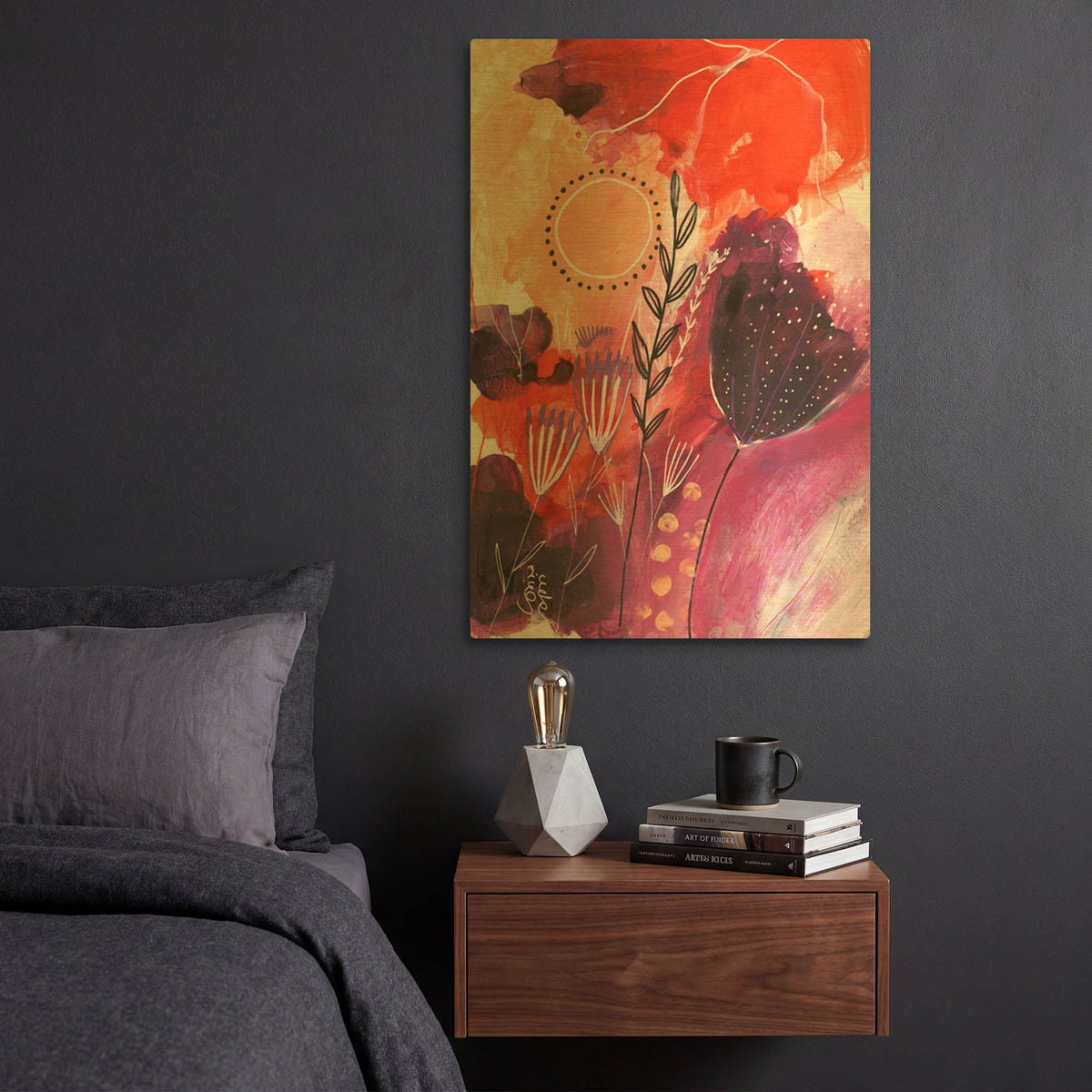 'Sunny Days' By Corina Capri Gold Metal Wall Art