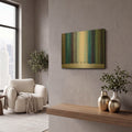 'Rainy City For' By Ekaterina Ermilkina Gold Metal Wall Art